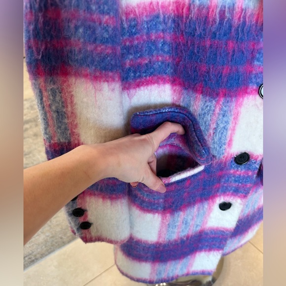 HALOGEN Plaid Coat - Picture 4 of 16